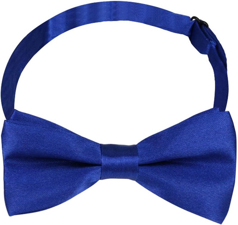 weVSwe Boy's Bow Ties Adjustable Pre Tied Bowtie for Wedding Party 10 x 5 CM - Image 2